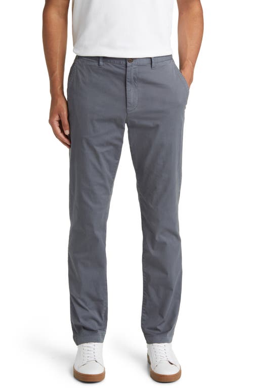Washed Stretch Twill Chino Pants in Turbulence