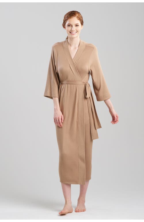 Natori Eden Dream Robe In Light Brown