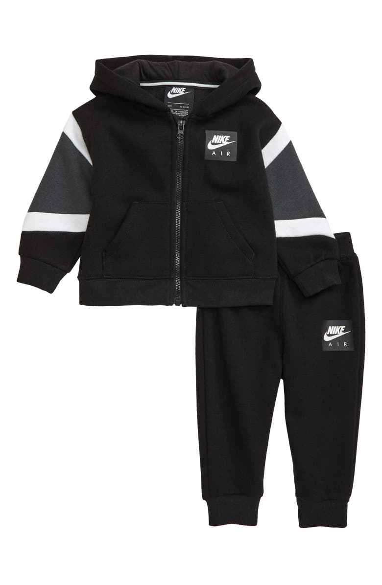 Nike Air Fleece Zip Hoodie & Sweatpants Set (Baby) | Nordstrom