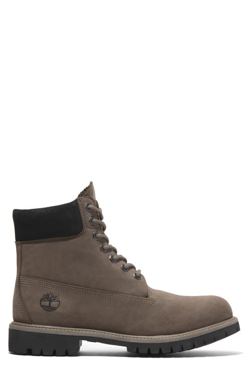 Shop Timberland 6-inch Premium Waterproof Boot In Medium Brown Nubuck