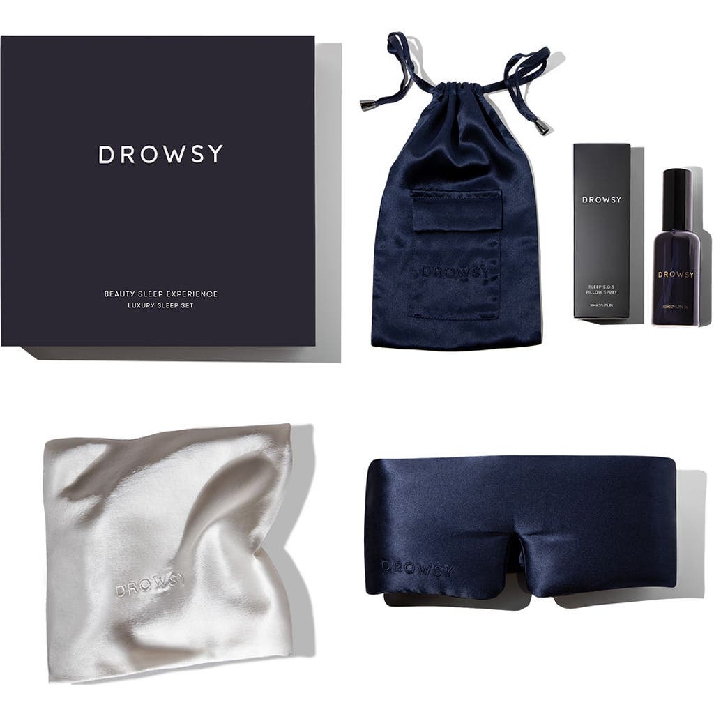 Drowsy Sleep Co . Beauty Sleep Experience In Midnight Blue