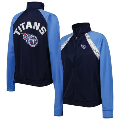 Houston Astros G-III 4Her by Carl Banks Women's First Place Raglan Full-Zip  Track Jacket - Navy