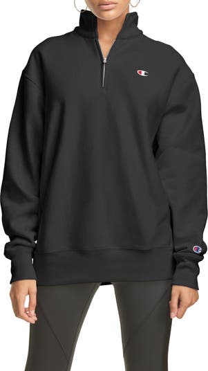 Oversize Reverse Zip Sweatshirt | Nordstrom