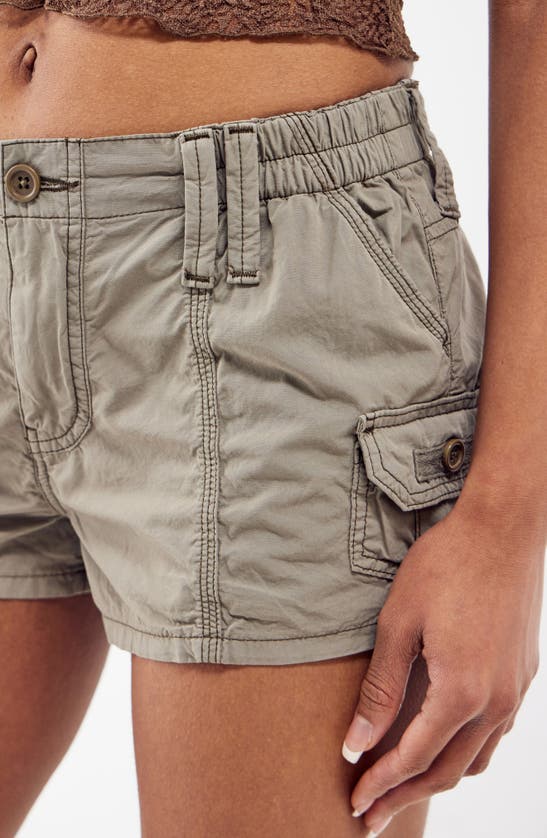 Shop Bdg Urban Outfitters Y2k Cargo Shorts In Khaki