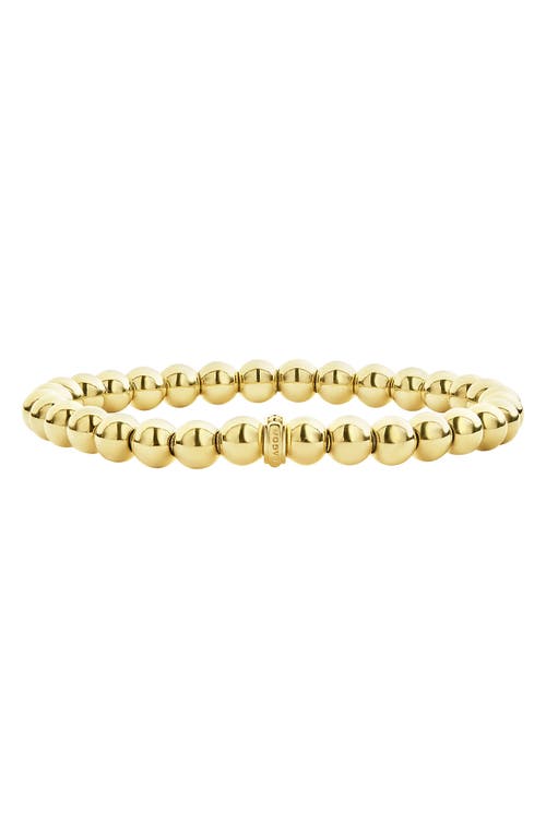 LAGOS Caviar Gold Ball Stretch Bracelet at Nordstrom