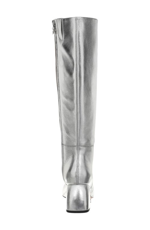 Shop Circus Ny By Sam Edelman Oaklyn Knee High Boot In Soft Silver