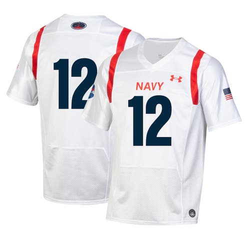 Youth Under Armour White Navy Midshipmen 2022 Special Games Replica Jersey