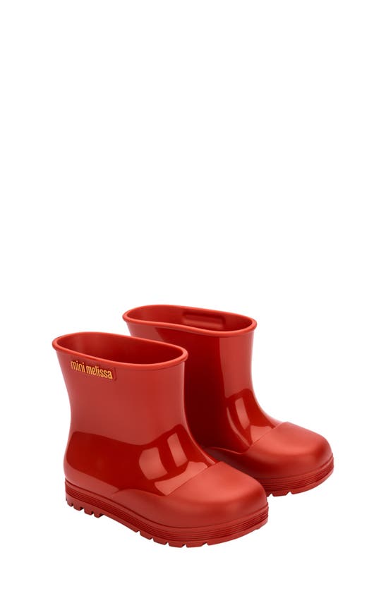 Melissa Kids' Welly Rain Boots In Red