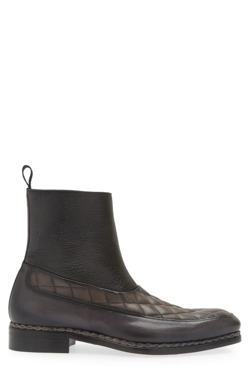 Shop Mezlan Musico Boot In Dark Grey/black