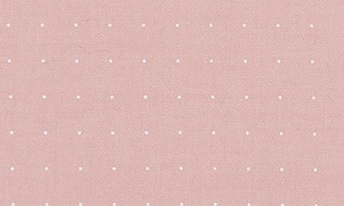Brooklyn Brigade Dot Cotton Pocket Square In Rose Quartz
