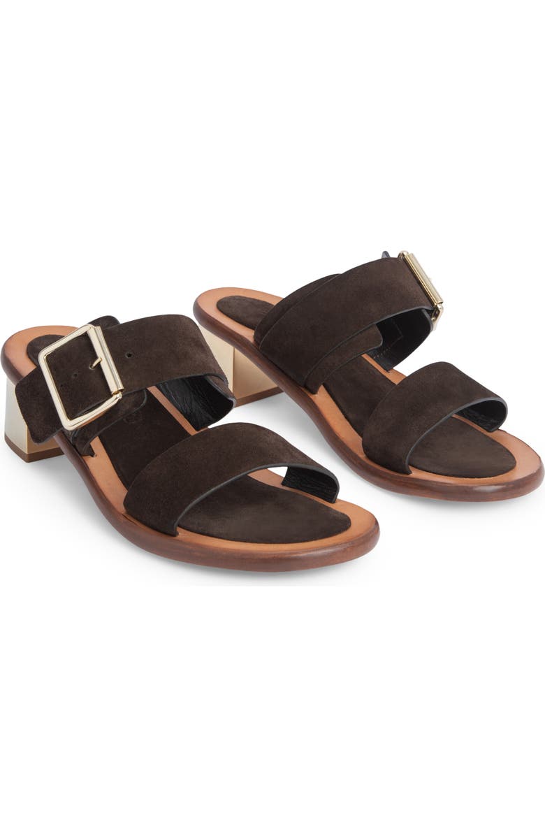 By Far The Ross Slide Sandal, Main, color, Bear