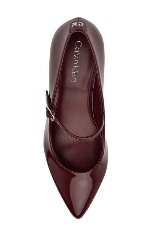 CALVIN KLEIN CALVIN KLEIN LEORA POINTED TOE MARY JANE PUMP