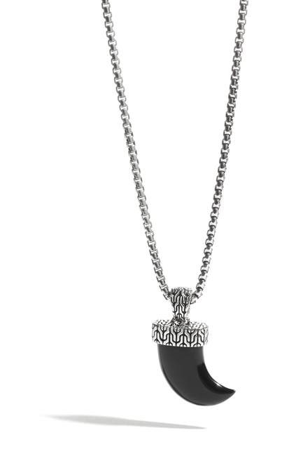 John Hardy Men S Sterling Silver Black Buffalo Horn Spike Pendant Necklace Nordstrom Rack - Buffalo Horn Necklace Pendant John Hardy Men S Sterling Silver Black Buffalo Horn Spike Pendant Necklace Nordstrom Rack - Buffalo Horn Necklace Pendant