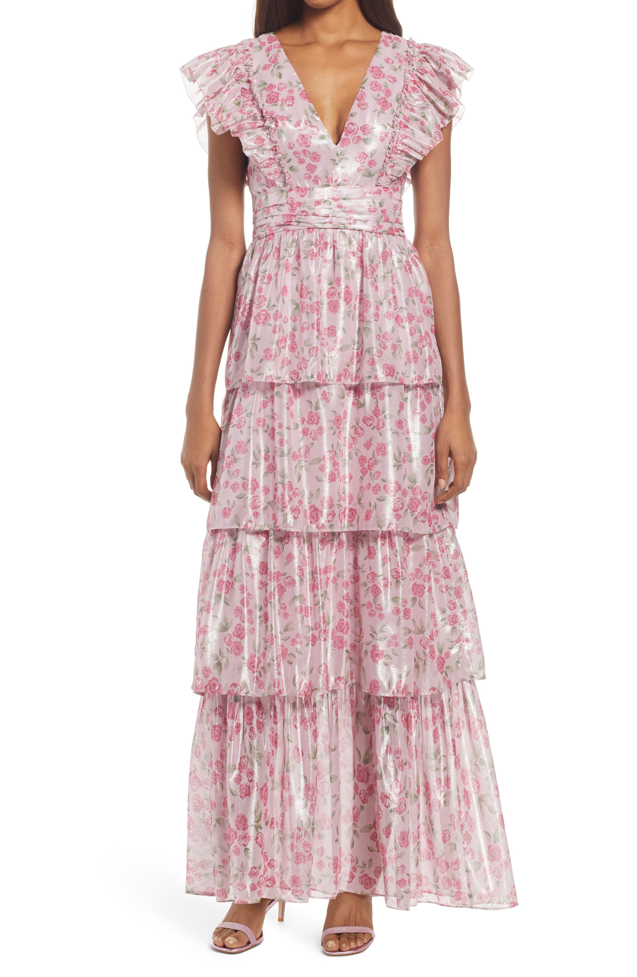 saylor stefania maxi dress