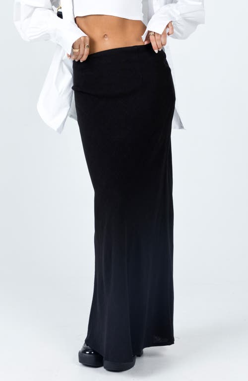 Jodie Maxi Skirt in Black