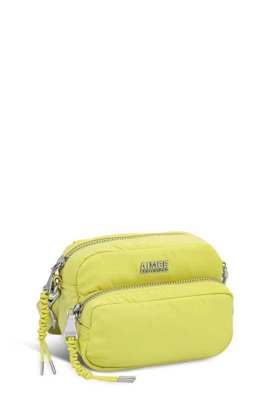 Shop Aimee Kestenberg Nylon Camera Crossbody Bag In Limeade