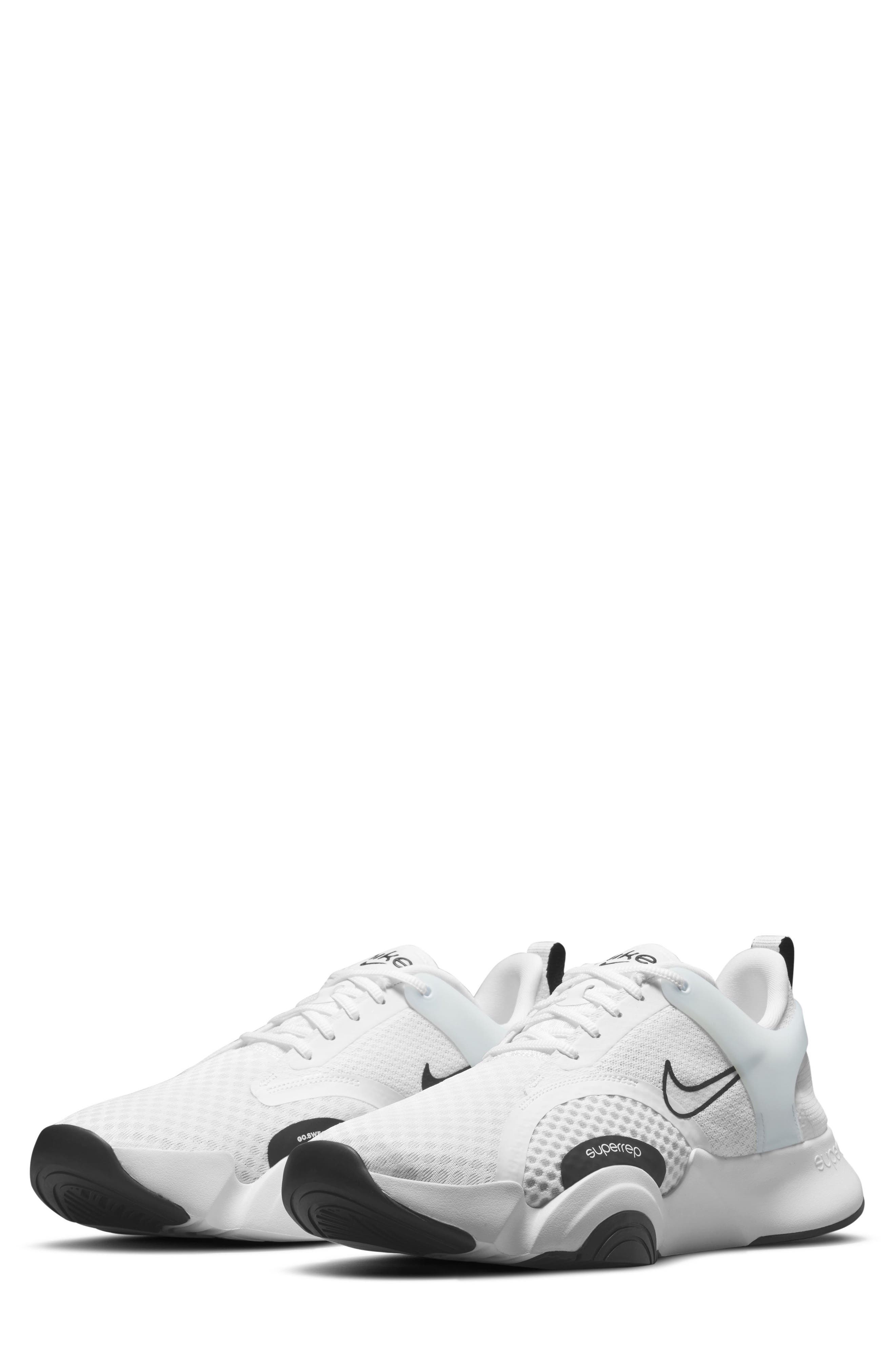 white nikes for men