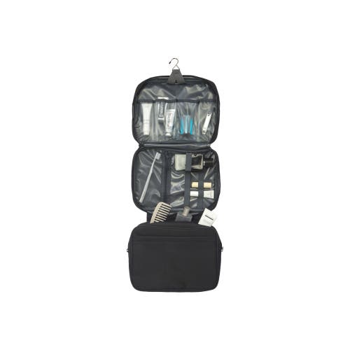 Bugatti Uptown Foldable Hanging Toiletry Bag In Black