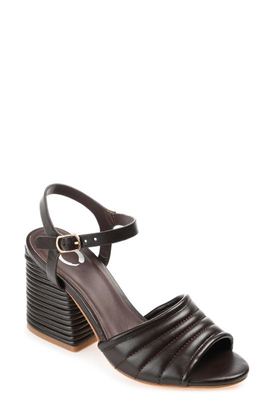 JOURNEE COLLECTION JOURNEE COLLECTION CHARMAINE TRU COMFORT FOAM HEELED SANDAL