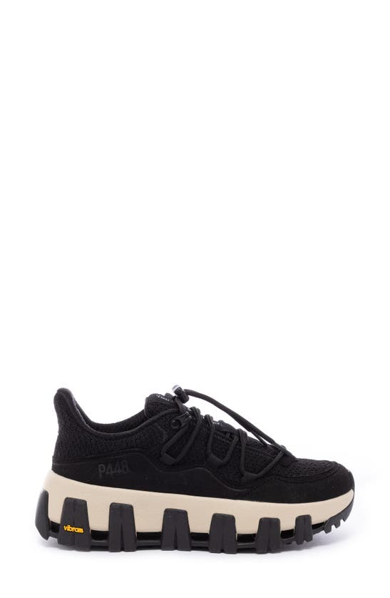 P448 Monalea Sneaker In Tux Black