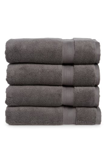 Nordstrom Rack 4-pack Cotton Bath Towels In Burgundy