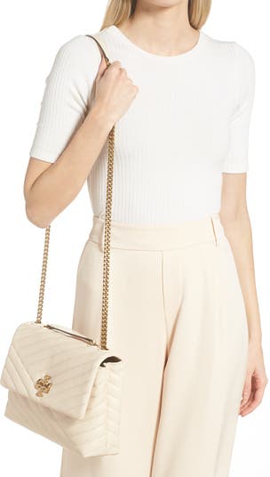 Kira chevron convertible online shoulder bag classic taupe