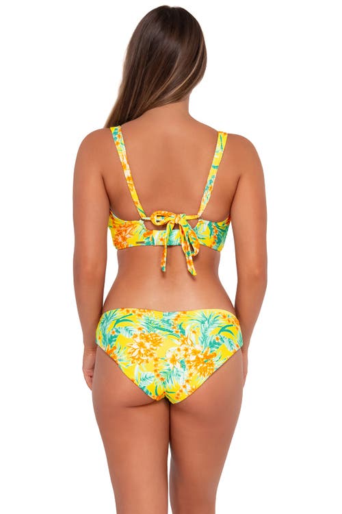 Shop Sunsets Vienna V-wire-dd Cup In Golden Tropics Sandbar Rib