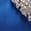 selected Blue Satin Clear/ Buckle color