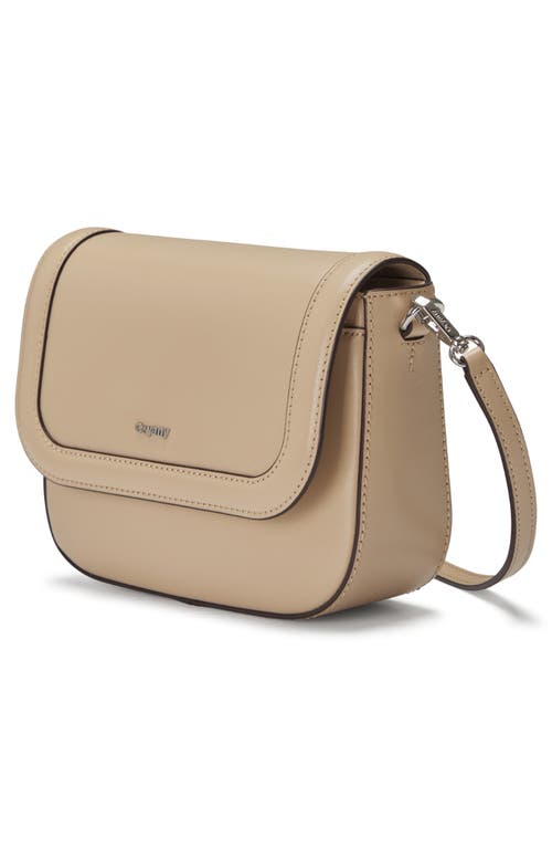 Shop Oryany Tess Flap Crossbody Bag In Skin Beige