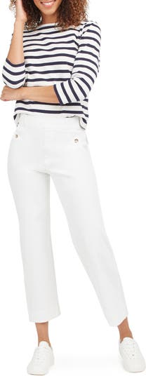 BNWT] Spanx Postpartum High Waist Elastic Stretch Twill Cropped Wide Leg  Pant - Bright White/Regular/Medium, Women's Fashion, Bottoms, Jeans &  Leggings on Carousell