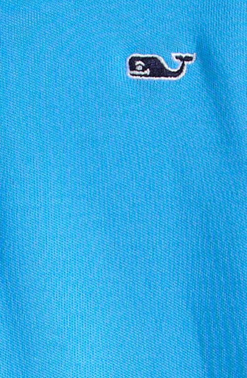 Shop Vineyard Vines Kids' Exclusive Half Zip Pullover In Scuba Blue