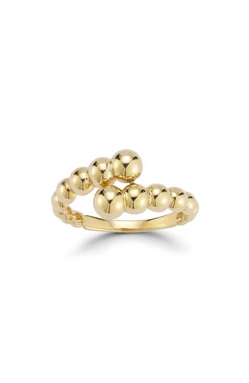 Ember Fine Jewelry 14k Yellow Gold Bypass Ring In Gold