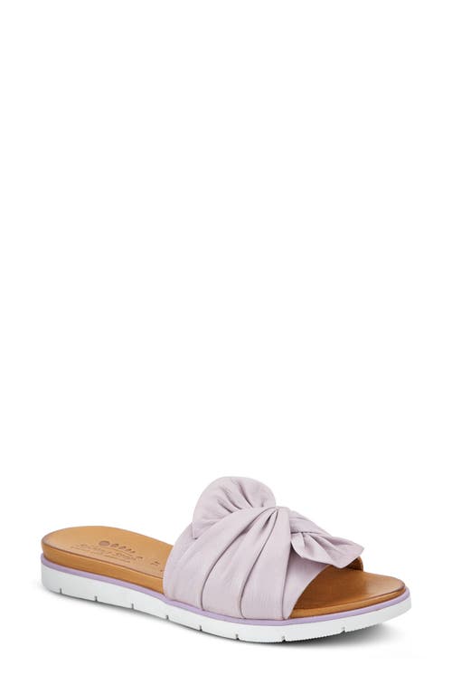 Spring Step Lavona Slide Sandal In Lilac