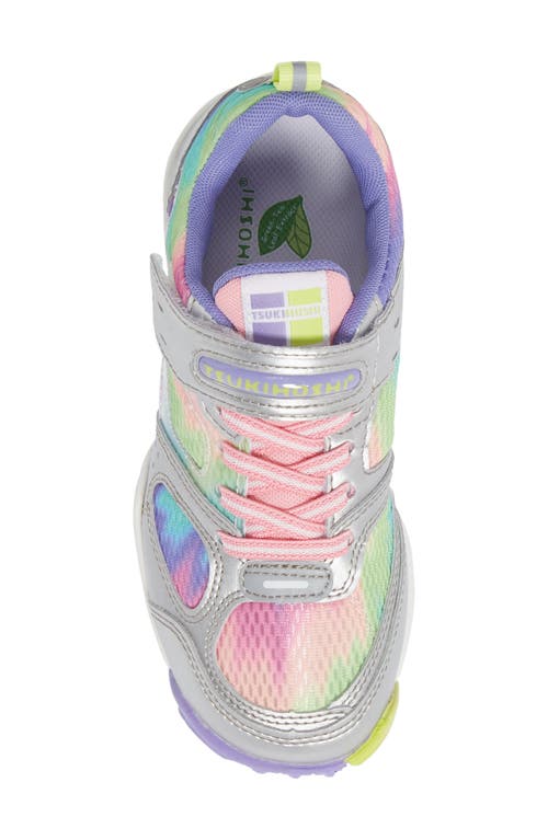 Tsukihoshi Mako Sneaker In Silver/lavender