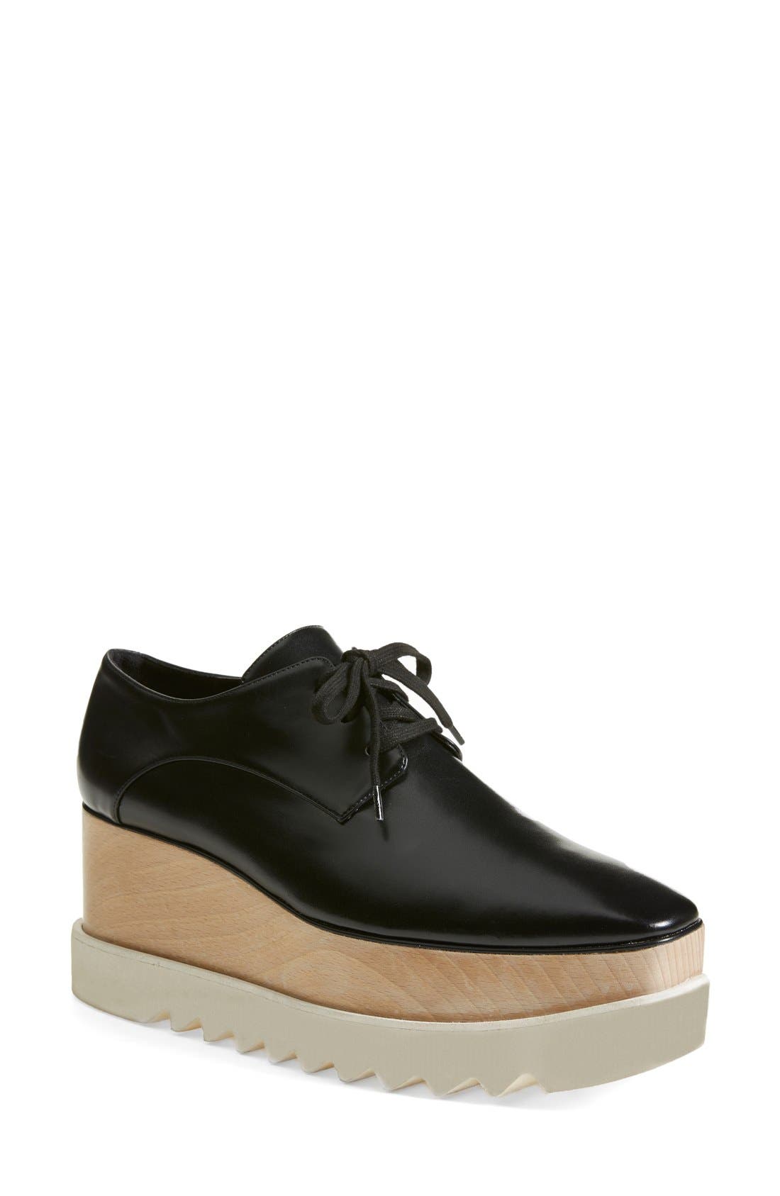 stella mccartney oxford platform shoes