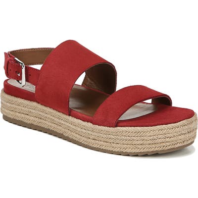 Naturalizer Jaycie Platform Sandal, Red