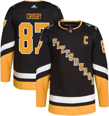 Sidney Crosby Pittsburgh Penguins Signed vintage Jersey NHL Hockey Frame