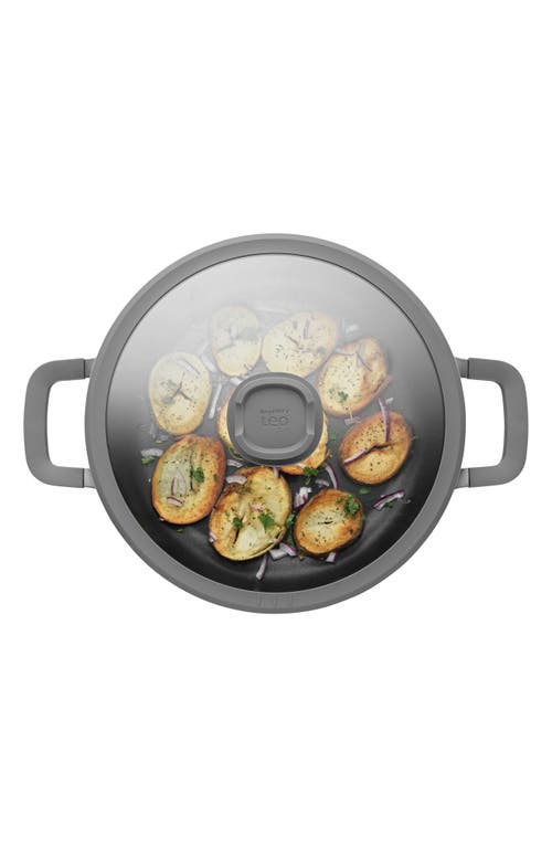 Berghoff Leo Stone Nonstick 5-quart Covered Sauté Pan In Black