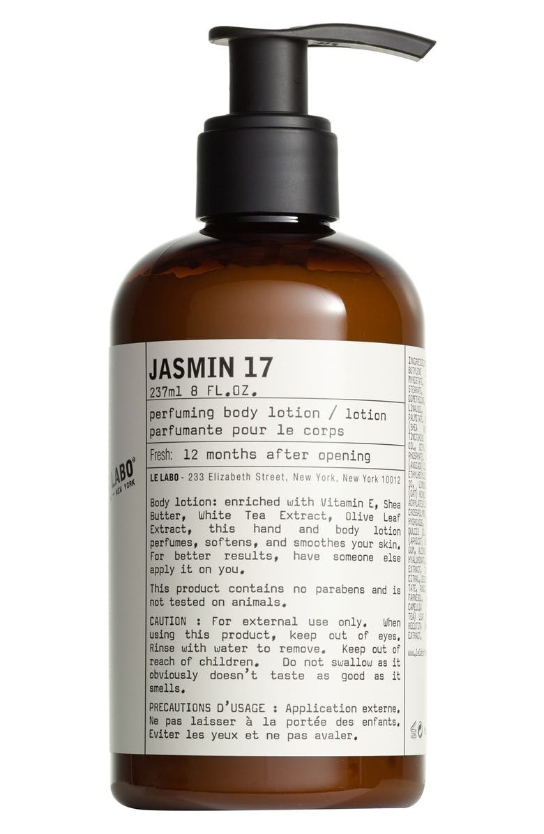 LE LABO 'Jasmin 17' Hand & Body Lotion, Main, color, NO COLOR