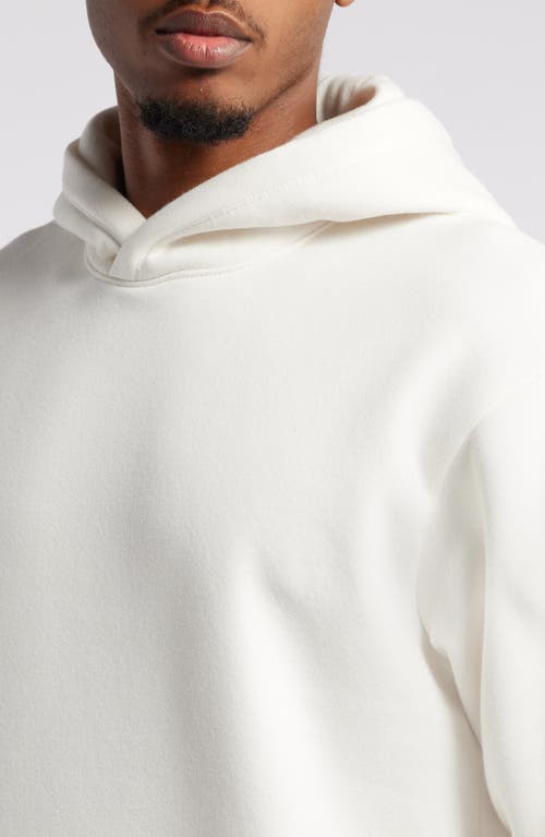 Shop Bp. Fleece Hoodie In Ivory Egret