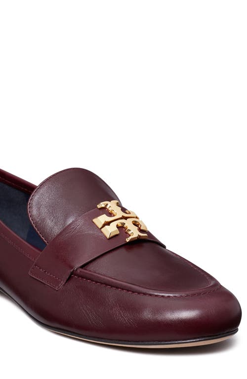 Shop Tory Burch Eleanor Loafer In Dark Carmine