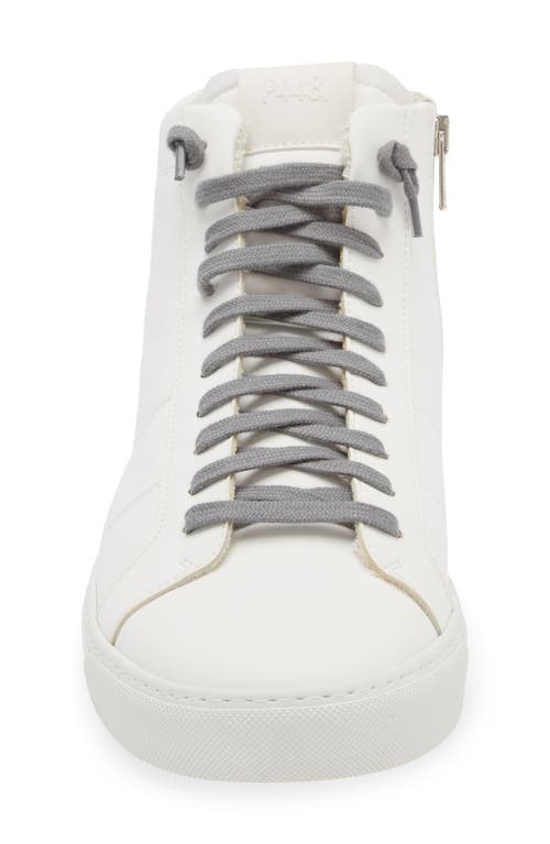 Shop P448 F22 Star Sneaker In White