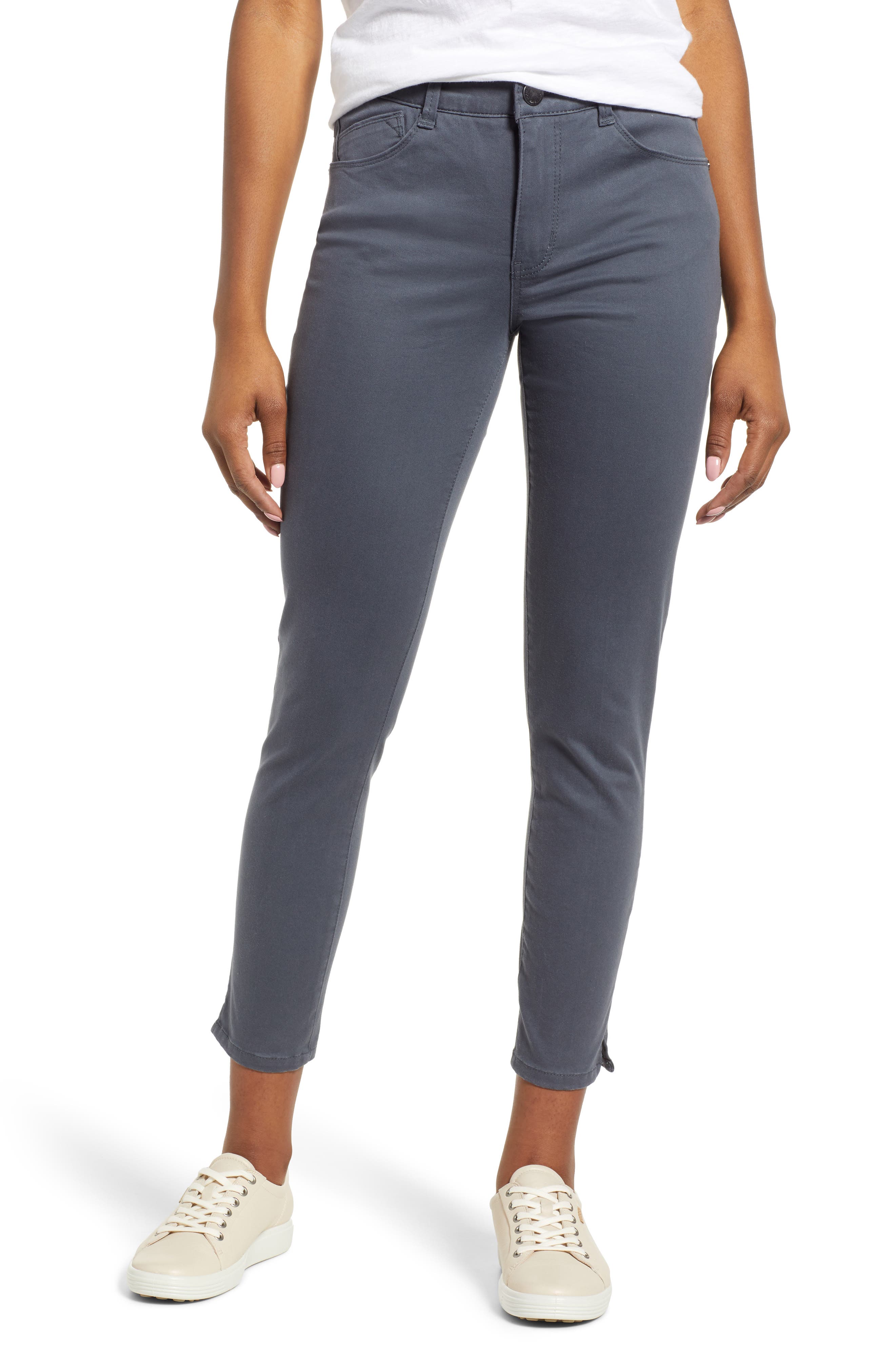 grey ankle pants ladies