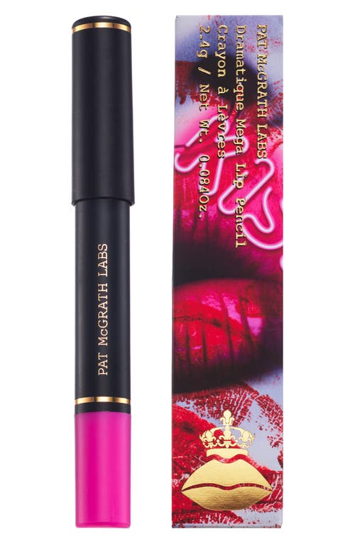 Shop Pat Mcgrath Labs Dramatique Mega Lip Pencil In Flashbulb Fuchsia