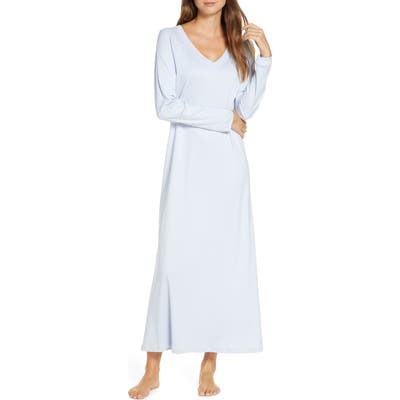 Hanro Pure Essence Nightgown, Blue