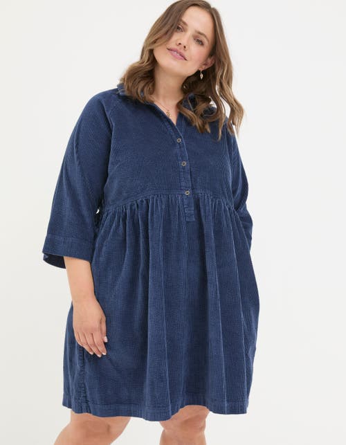 FATFACE PLUS SIZE SARA BUBBLE CORD DRESS 