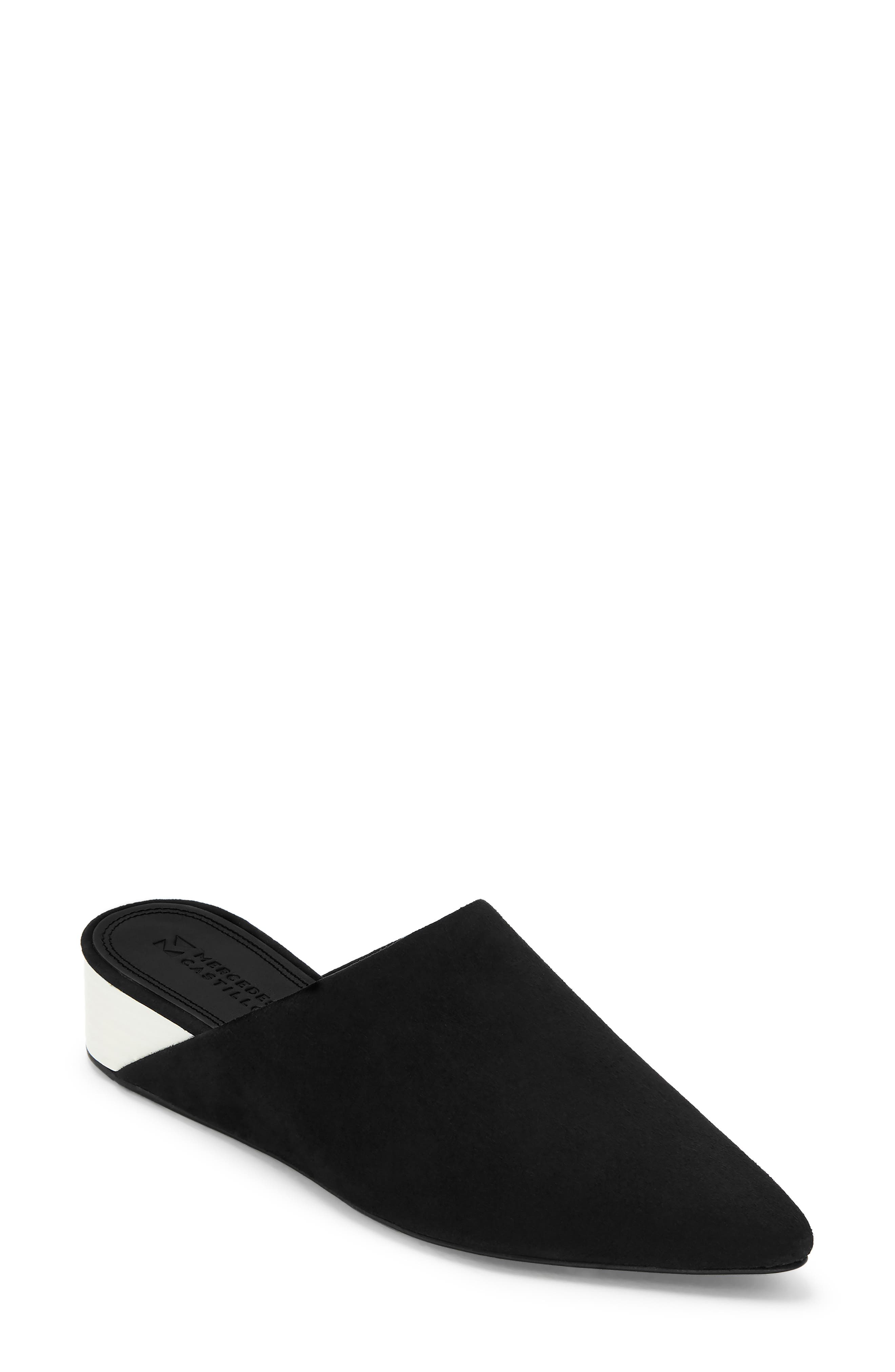 Mercedes Castillo Adriana Pointy Toe Mule, Black