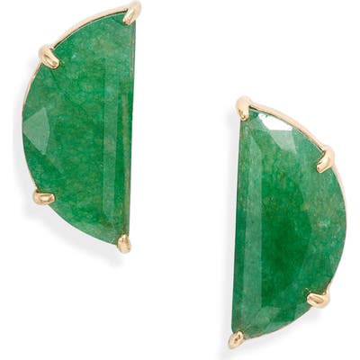 Kate Spade New York Half Moon Scallop Stud Earrings
