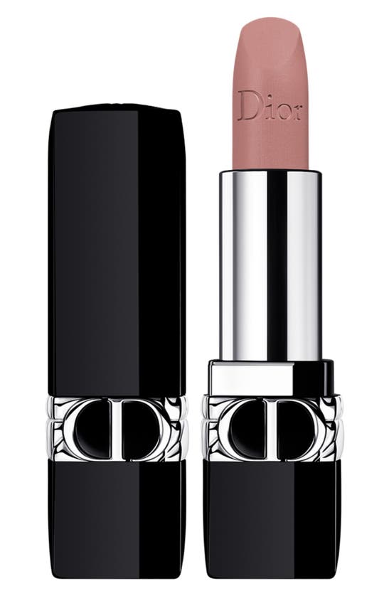 Dior Refillable Lipstick In 220 Beige Couture / Velvet ModeSens