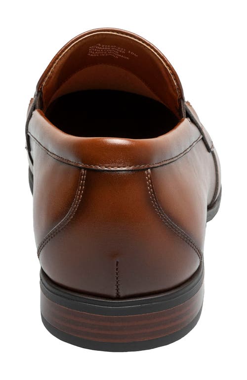 Stacy Adams Novak Moc Toe Slip-on In Cognac